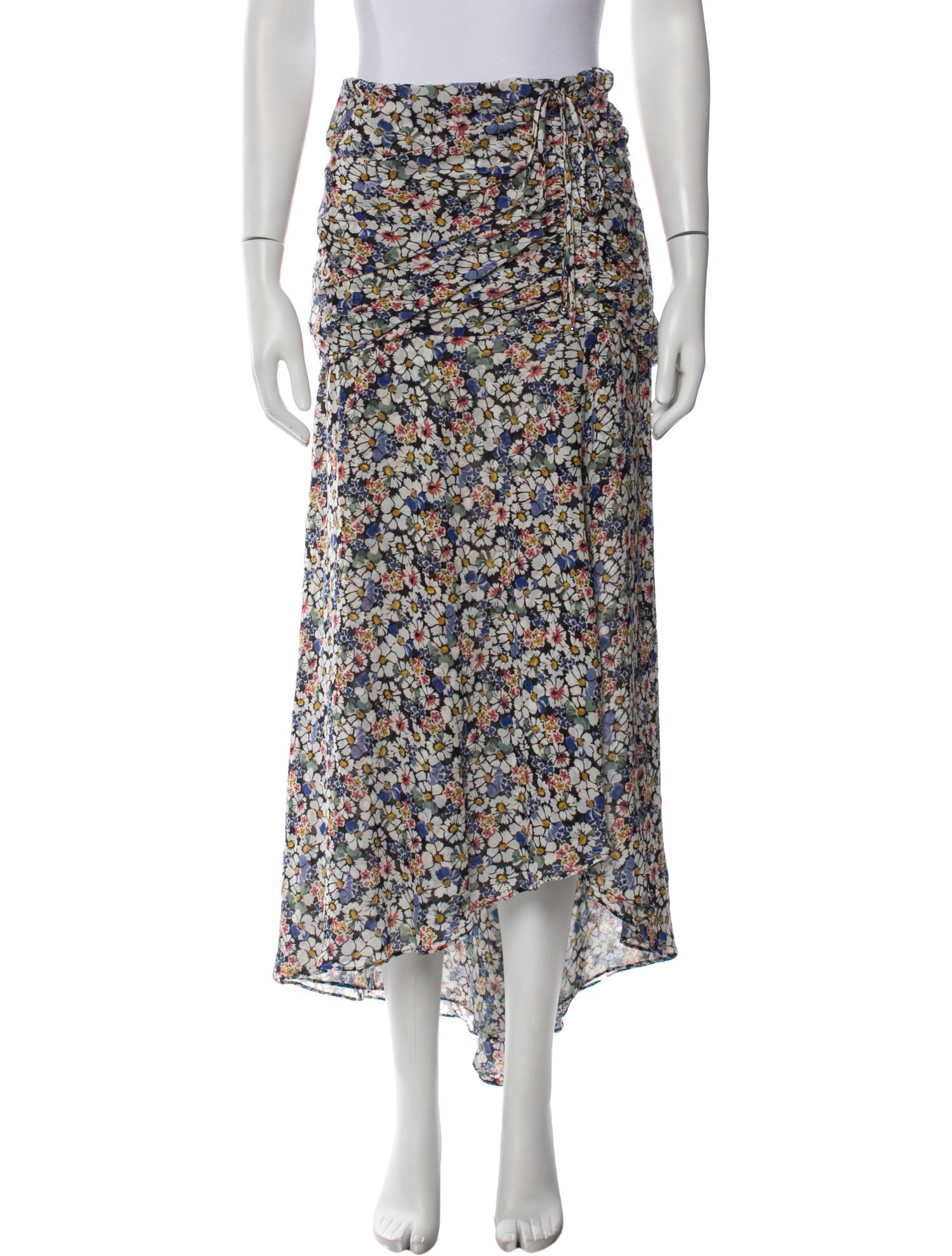 Veronica Beard Silk Long Skirt