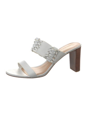 Veronica Beard Leather Slides