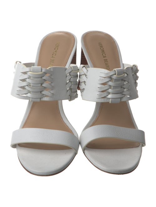 Veronica Beard Leather Slides