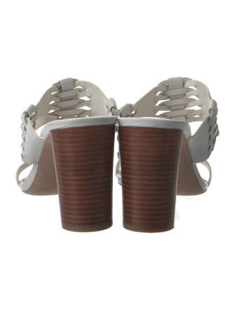 Veronica Beard Leather Slides