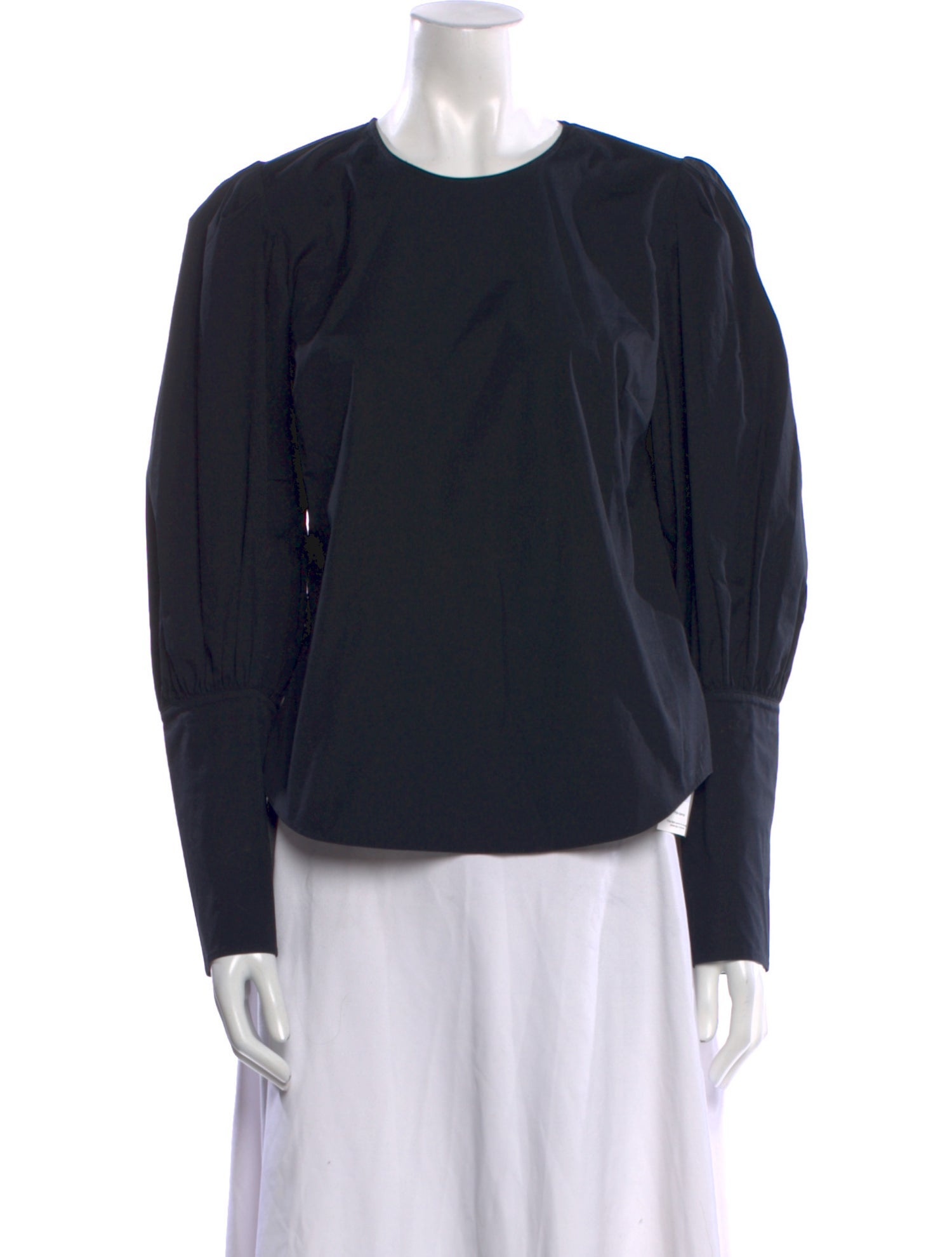 Veronica Beard Crew Neck Long Sleeve Top