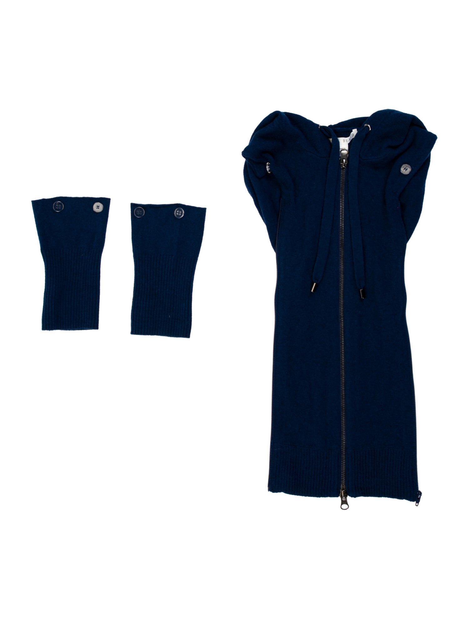 Veronica Beard Women's Wool Dickey & Glove Set