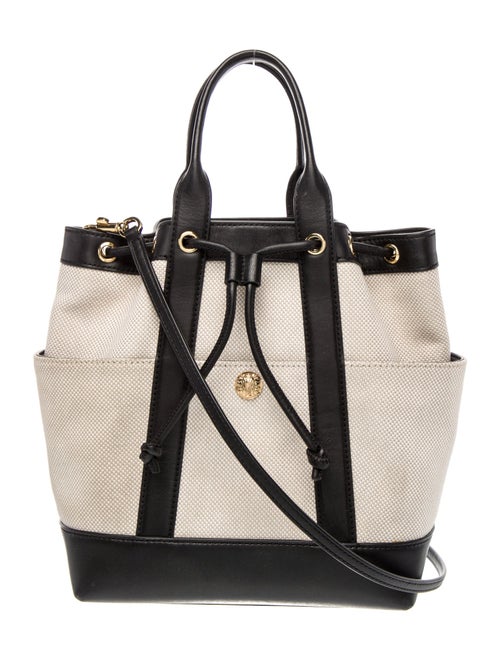 Veronica Beard Canvas Top Handle Bag