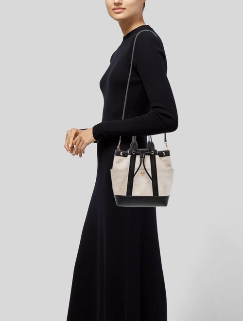 Veronica Beard Canvas Top Handle Bag