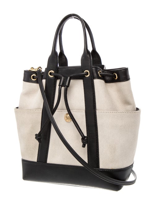 Veronica Beard Canvas Top Handle Bag