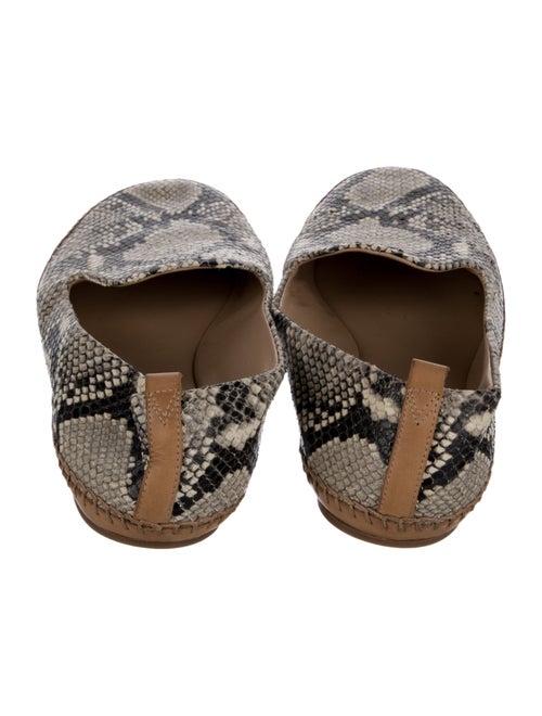 Veronica Beard Snakeskin Animal Print Loafers