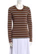 Veronica Beard Supima Cotton Striped Sweater