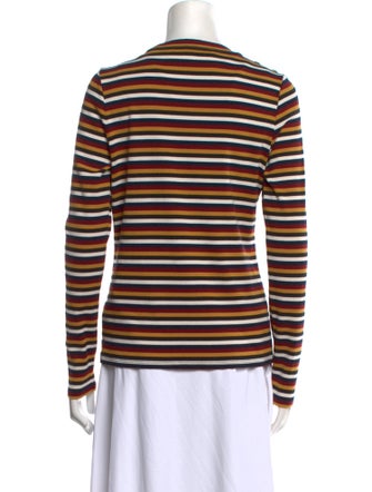 Veronica Beard Supima Cotton Striped Sweater