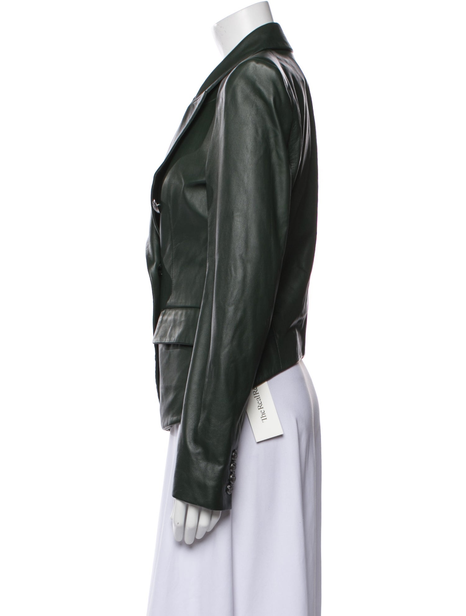 Veronica Beard Leather Blazer