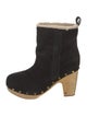 Veronica Beard Suede Studded Accents Boots