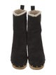 Veronica Beard Suede Studded Accents Boots