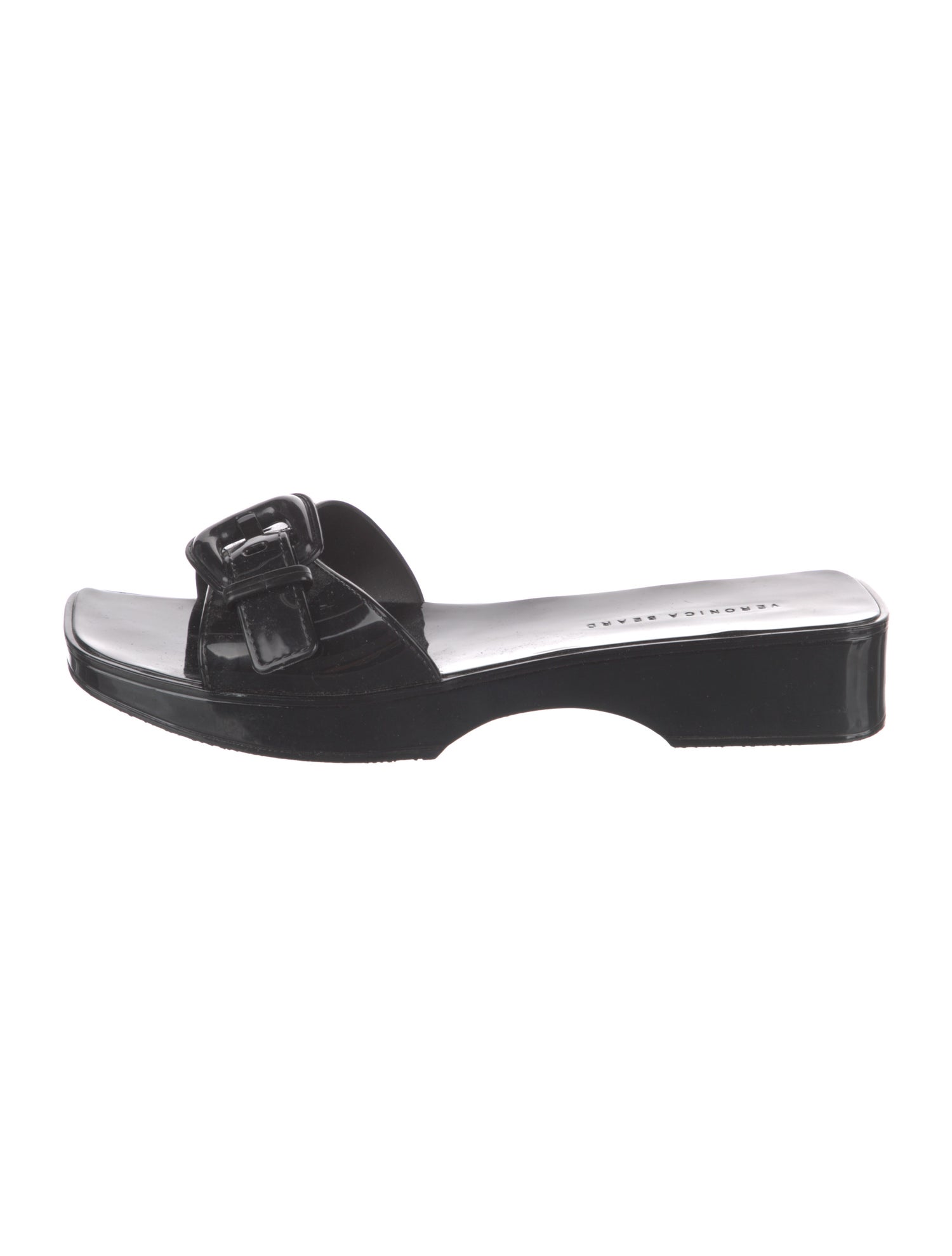 Veronica Beard Patent Leather Slides