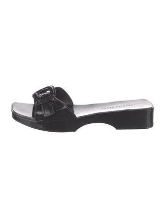 Veronica Beard Patent Leather Slides