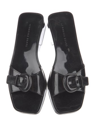 Veronica Beard Patent Leather Slides
