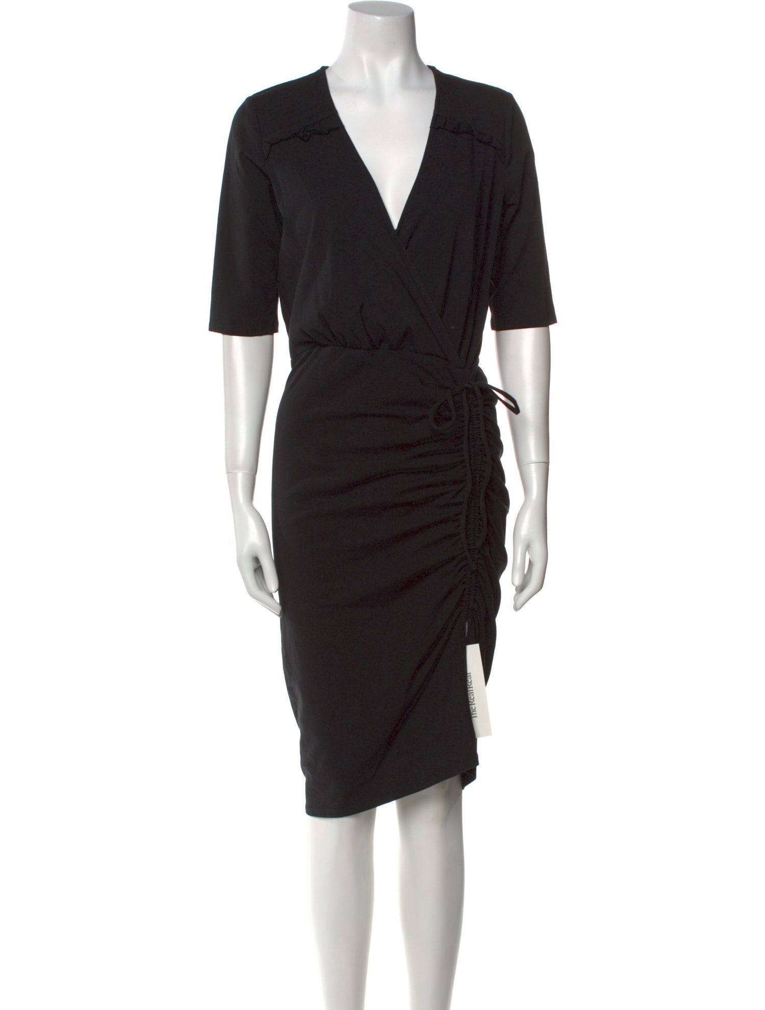 Veronica Beard V-Neck Midi Length Dress