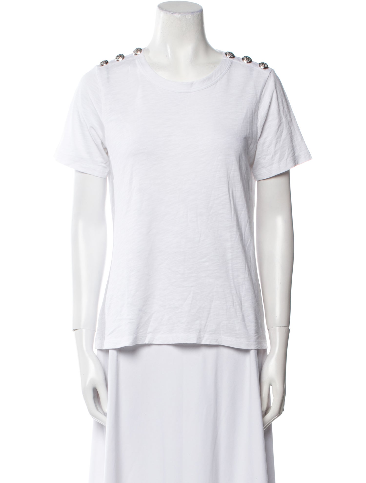Veronica Beard Crew Neck Short Sleeve T-Shirt