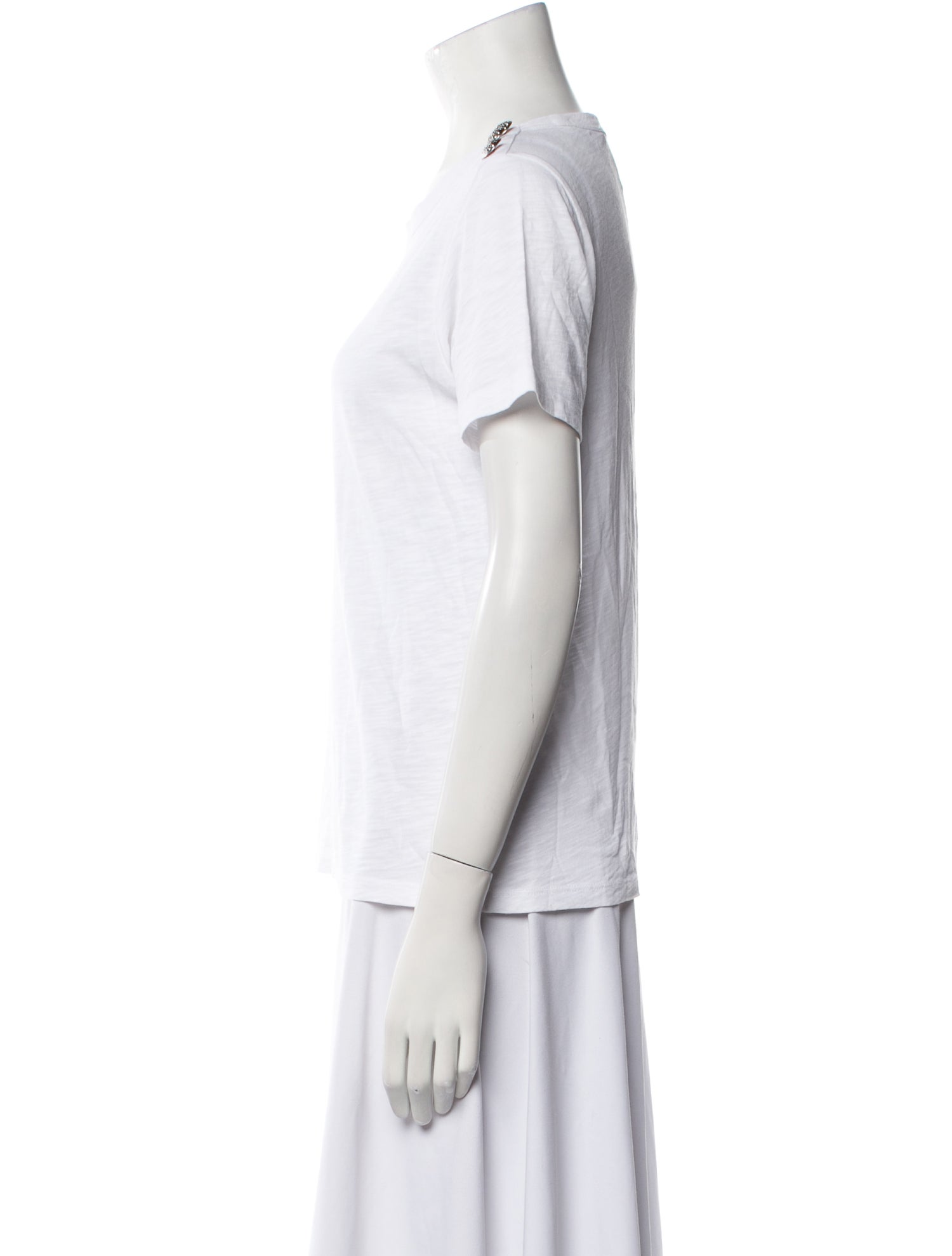 Veronica Beard Crew Neck Short Sleeve T-Shirt