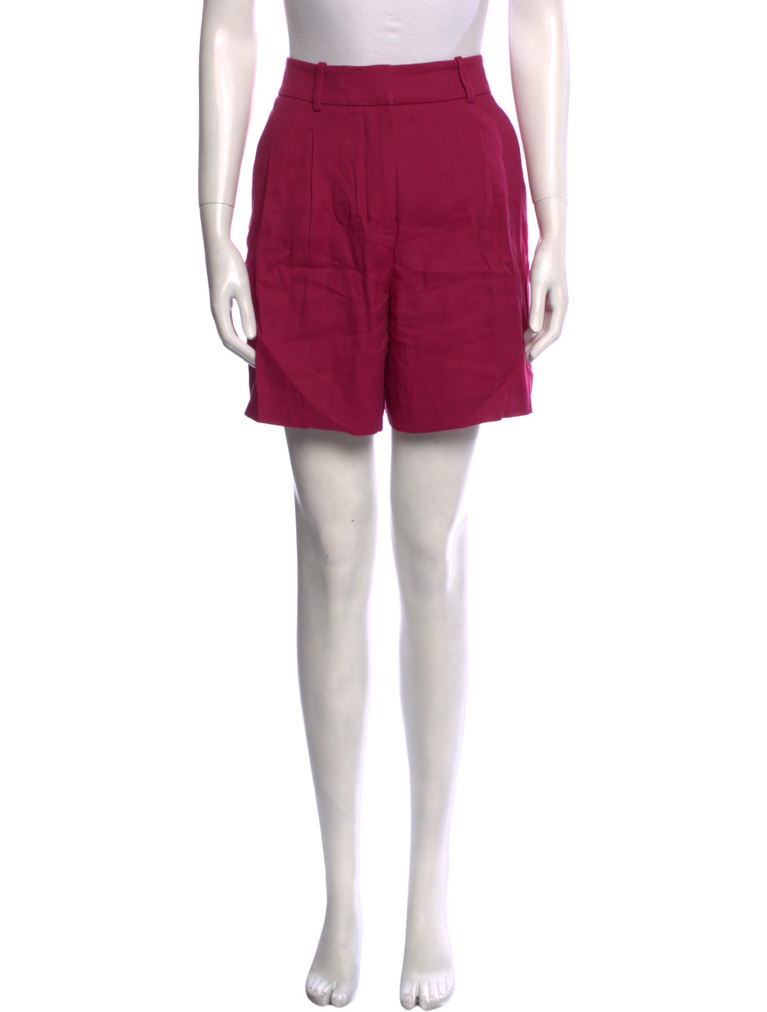 Veronica Beard Linen Mini Shorts
