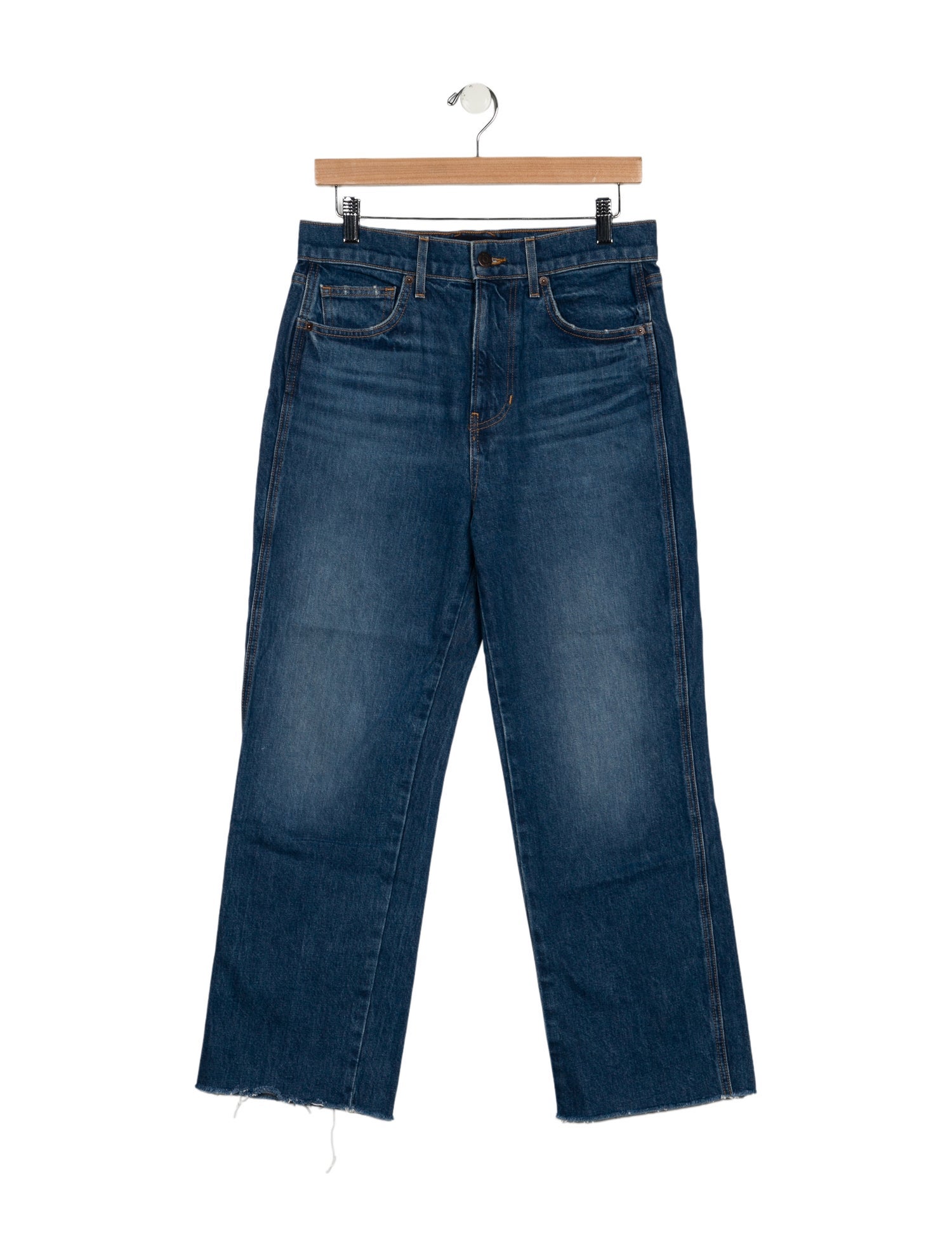 Veronica Beard High-Rise Wide Leg Jeans