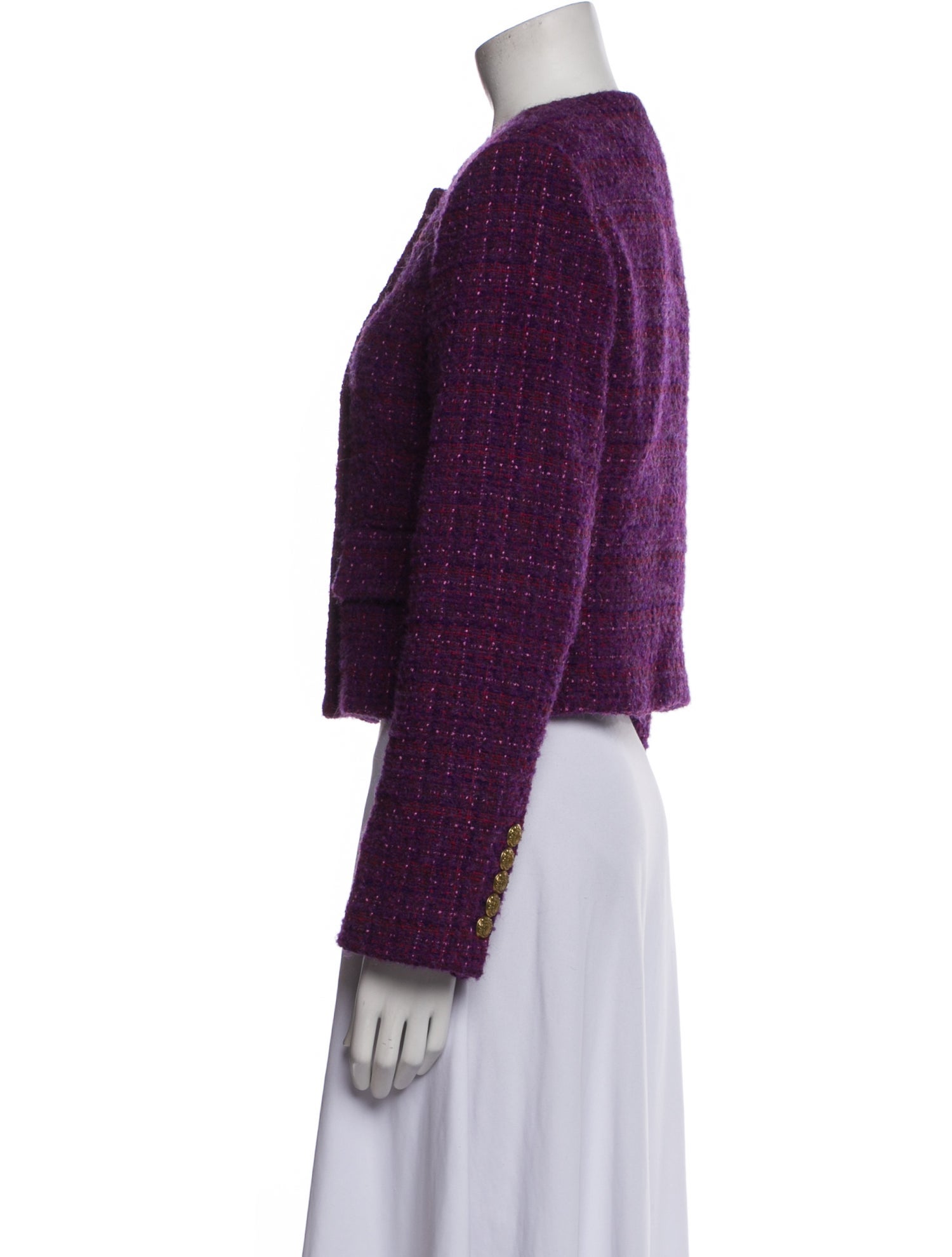 Veronica Beard Tweed Pattern Jacket