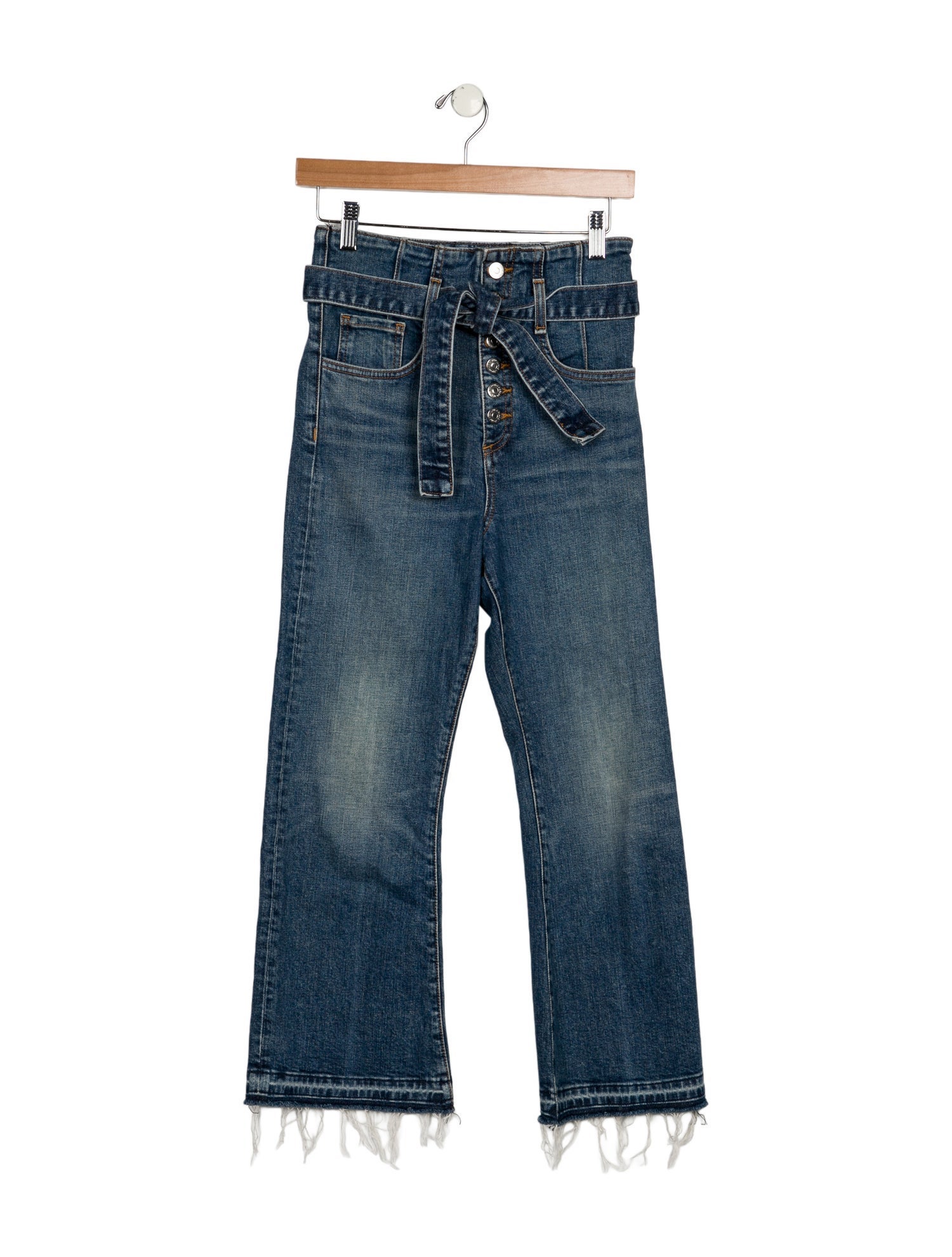 Veronica Beard High-Rise Straight Leg Jeans w/ Tags