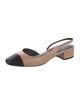 Veronica Beard Leather Slingback Flats