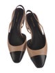 Veronica Beard Leather Slingback Flats