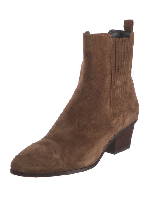 Veronica Beard Suede Chelsea Boots