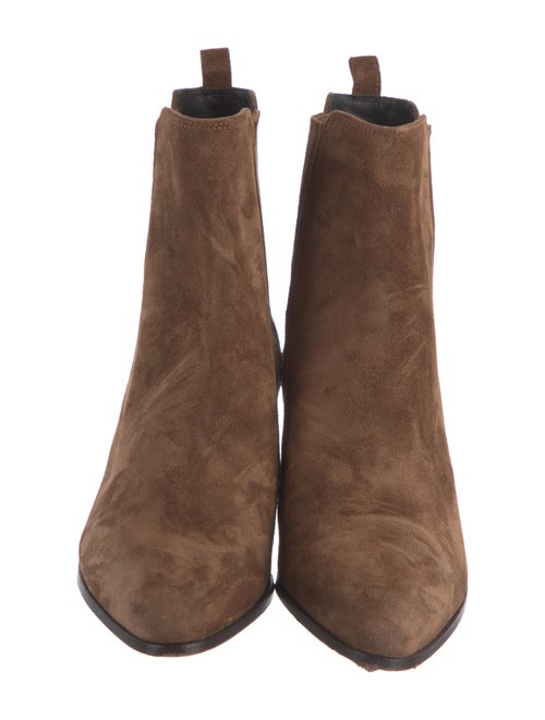 Veronica Beard Suede Chelsea Boots