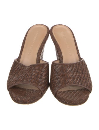 Veronica Beard Leather Slides