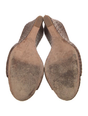 Veronica Beard Leather Slides