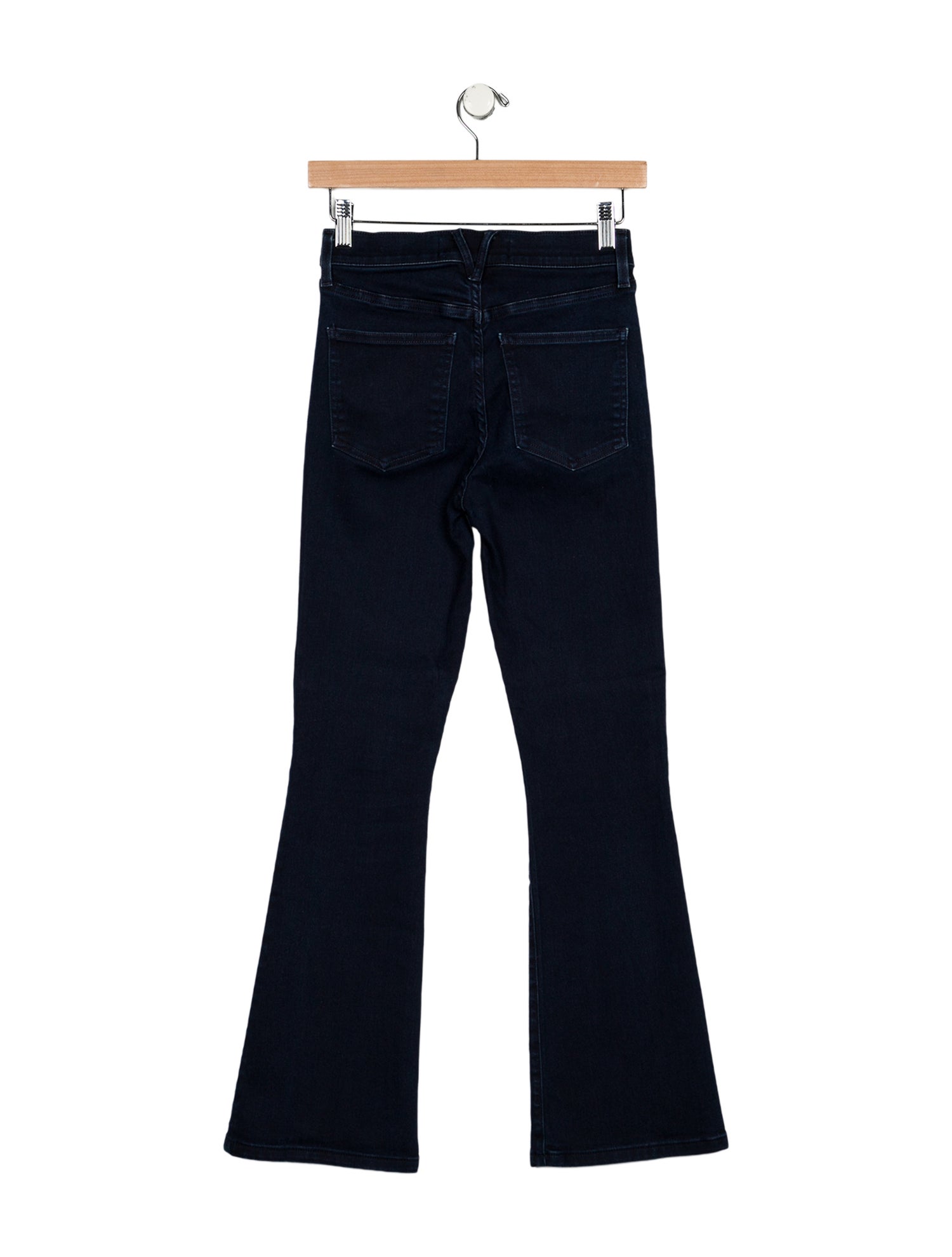Veronica Beard Mid-Rise Wide Leg Jeans