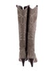 Veronica Beard Suede Patterned Boots