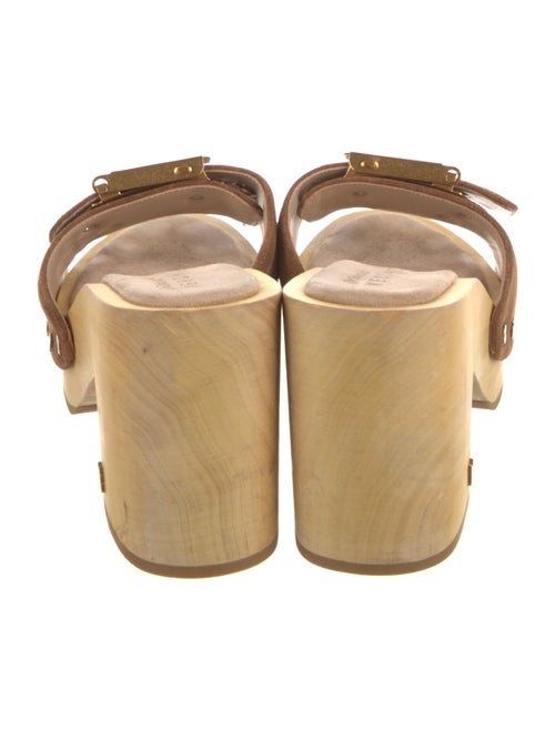 Veronica Beard Suede Studded Accents Slides