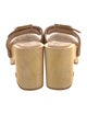 Veronica Beard Suede Studded Accents Slides