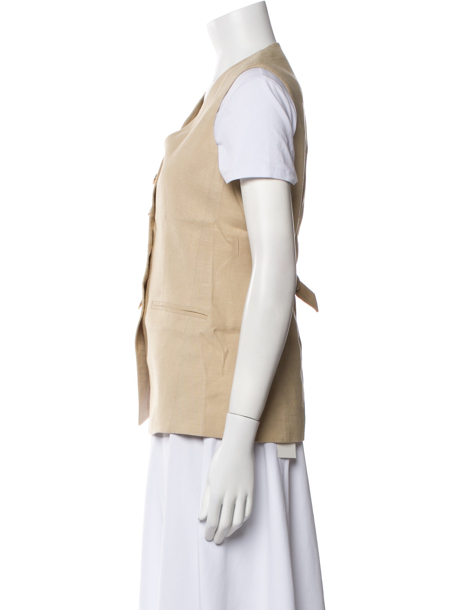 Veronica Beard Linen Vest