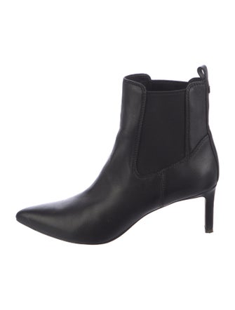 Veronica Beard Leather Chelsea Boots