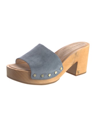Veronica Beard Suede Slides