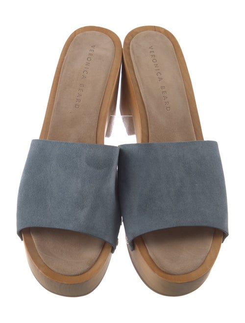 Veronica Beard Suede Slides