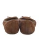 Veronica Beard Suede Bow Accents Ballet Flats
