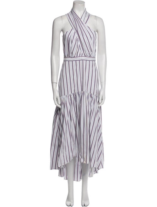 Veronica Beard Striped Long Dress