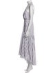 Veronica Beard Striped Long Dress