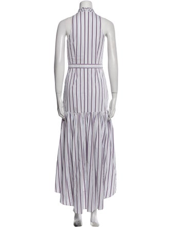 Veronica Beard Striped Long Dress