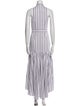 Veronica Beard Striped Long Dress