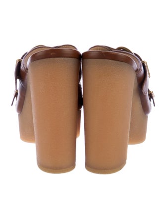 Veronica Beard Leather Slides