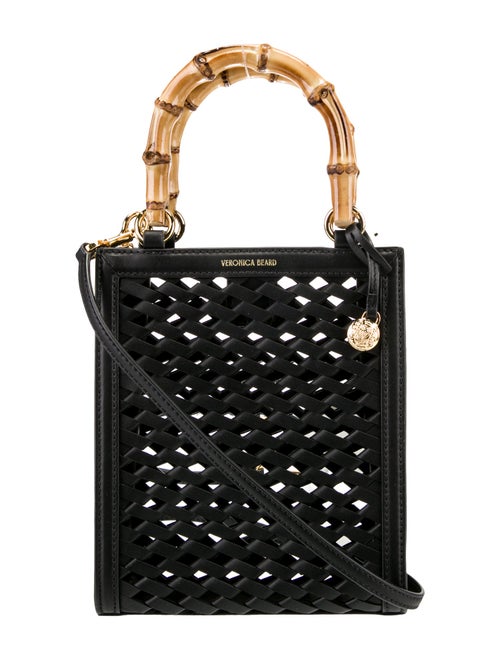 Veronica Beard Leather Top Handle Bag