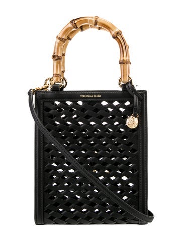 Veronica Beard Handle Bags Leather Top Bag