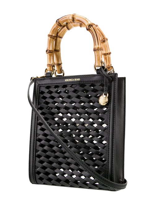 Veronica Beard Leather Top Handle Bag