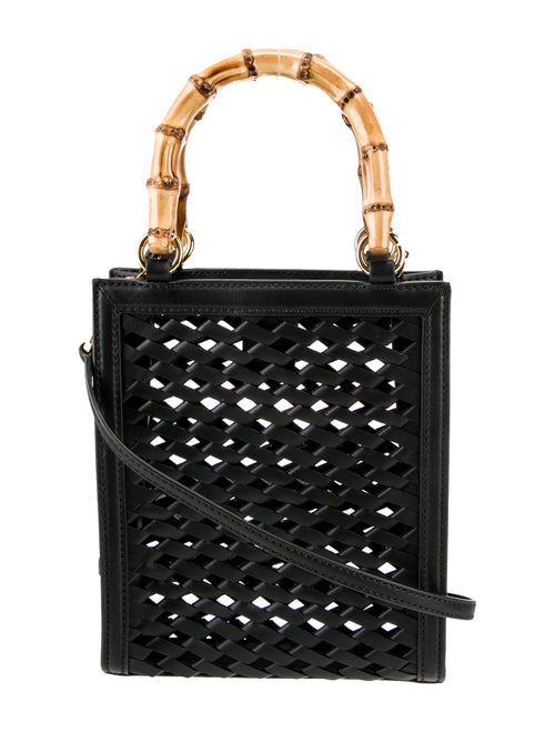 Veronica Beard Leather Top Handle Bag