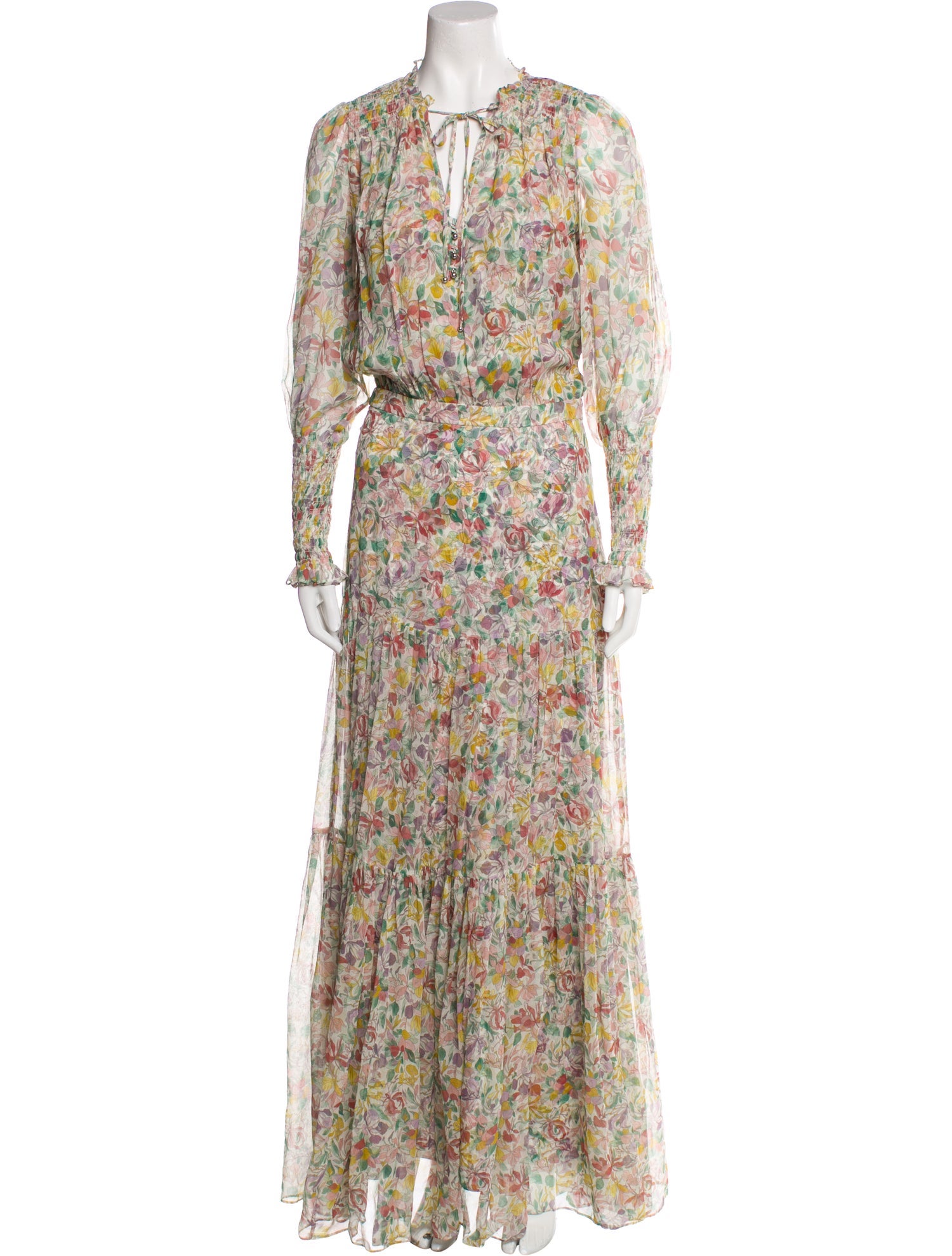 Veronica Beard Silk Long Dress w/ Tags